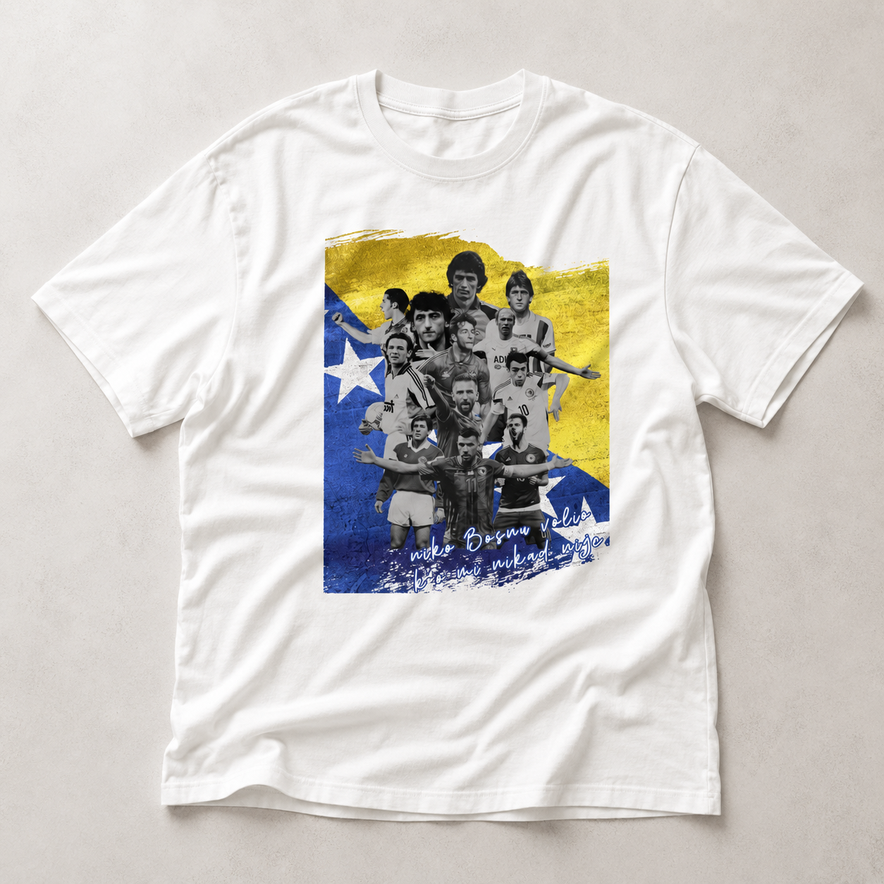 UNISEX T-SHIRT — NAŠI X WM EDITION '26 — BOSNIA LEGENDS, NASHE Balkan T-shirt