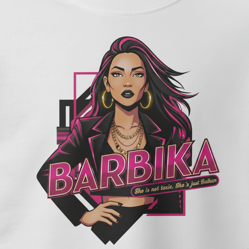 T-shirt women - BARBIKA, NASHE Balkan T-shirt