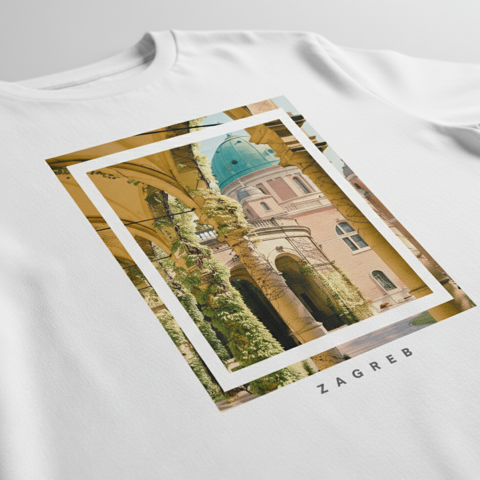 Unisex organic cotton t-shirt - Zagreb - NASHE