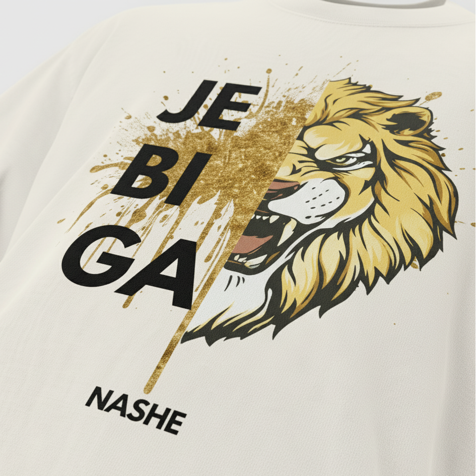 Oversized unisex faded t-shirt - JBG