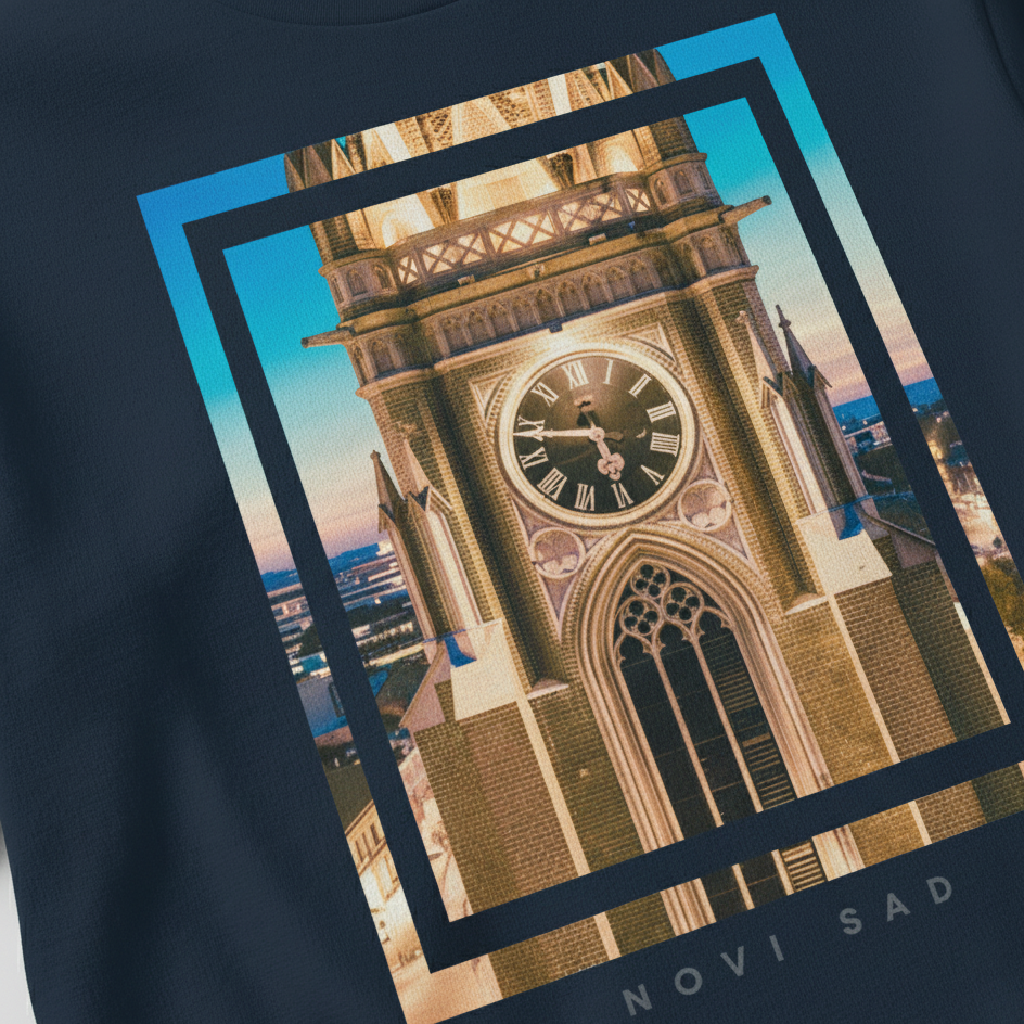 Unisex organic cotton t-shirt - Novi Sad - NASHE