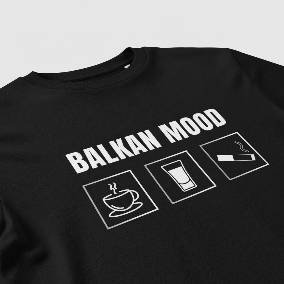 T-shirt men - Balkan mood