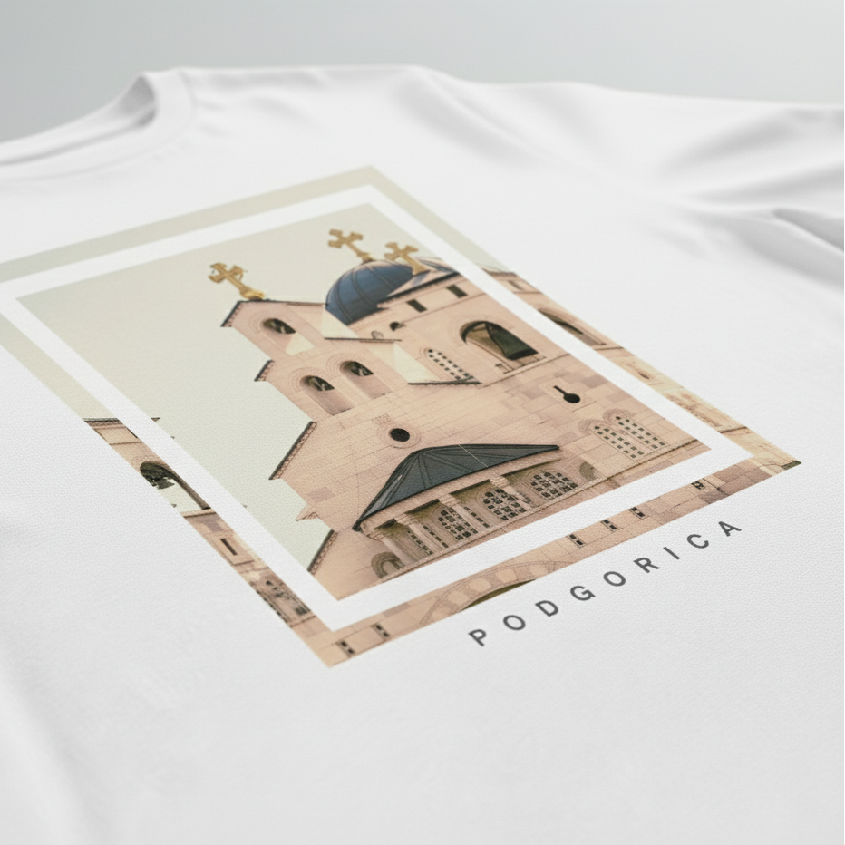Unisex organic cotton t-shirt - Podgorica - NASHE