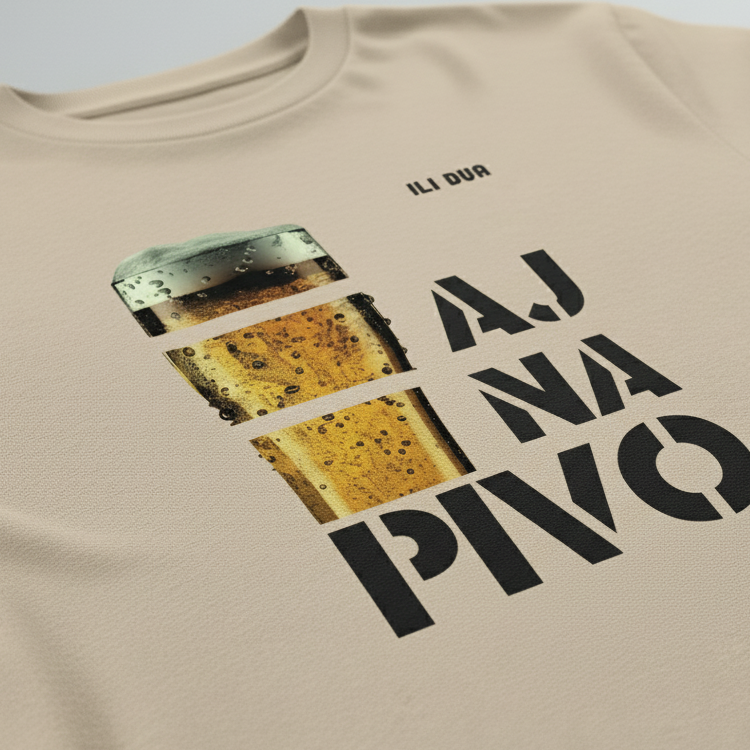 T-Shirt Men - Aj na pivo