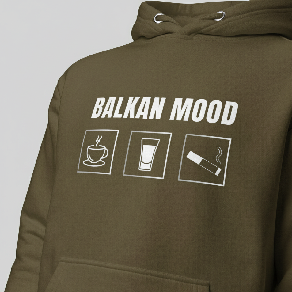 Hoodie Men - Balkan mood