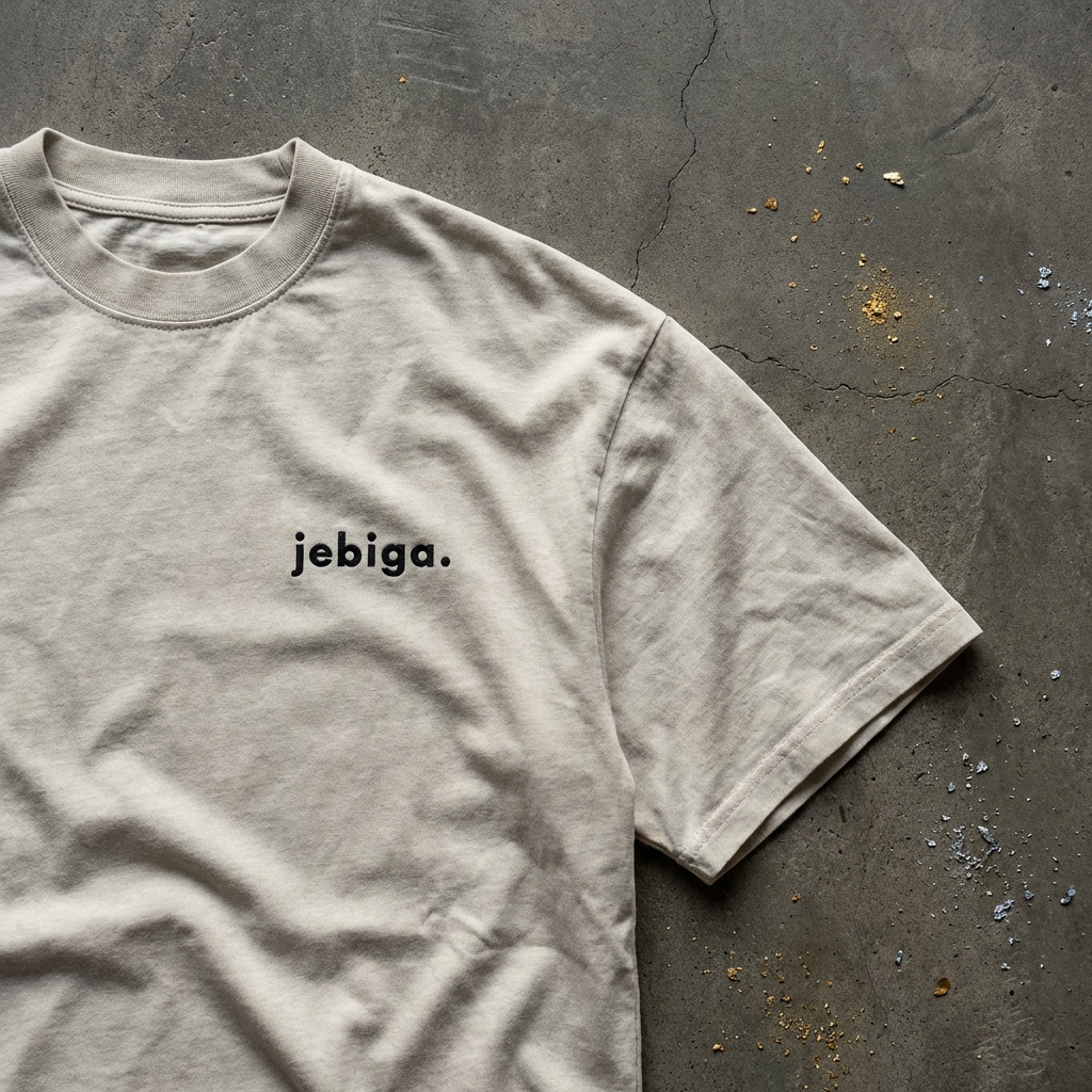 Oversized unisex faded t-shirt- jebiga