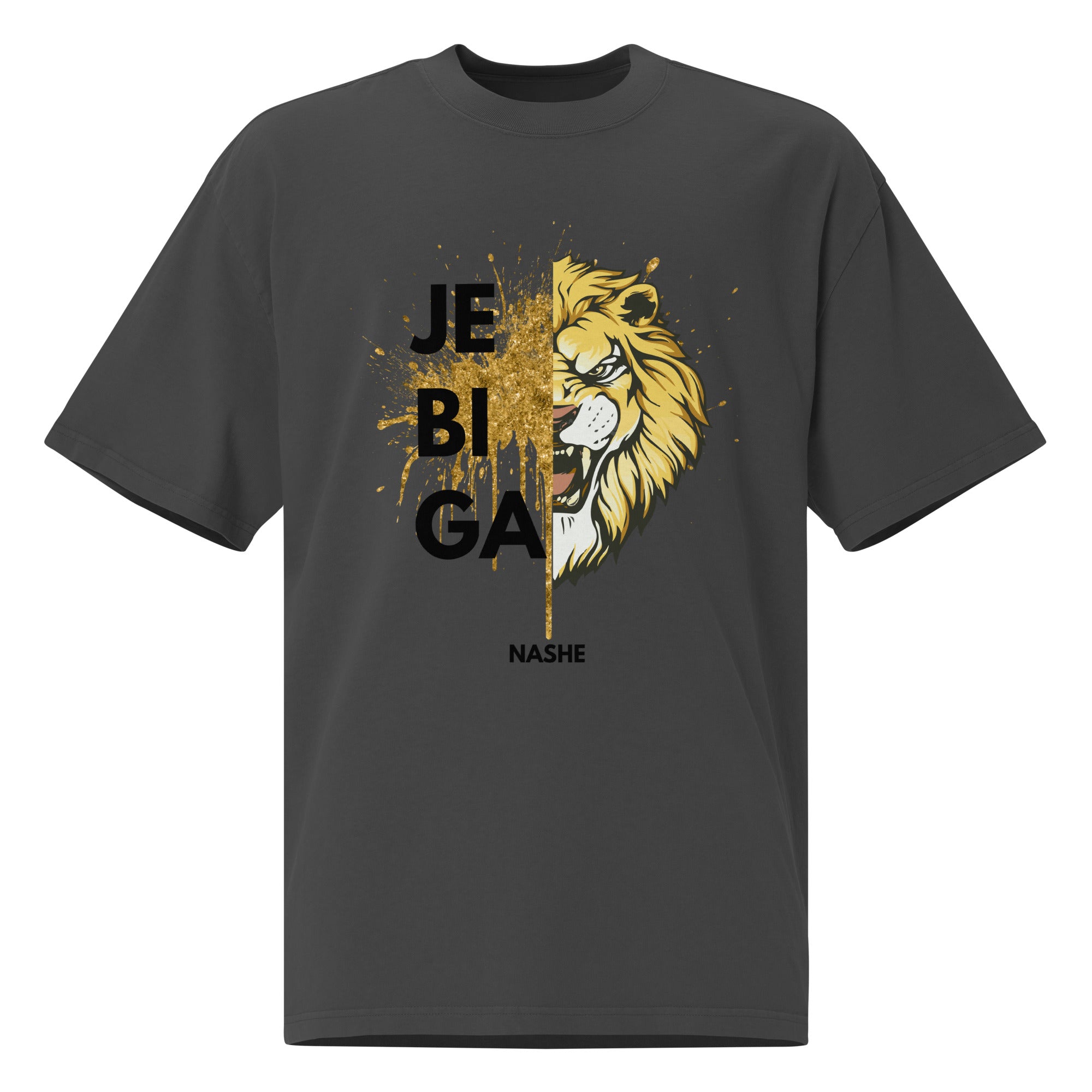Oversized unisex faded t-shirt - JBG - NASHE