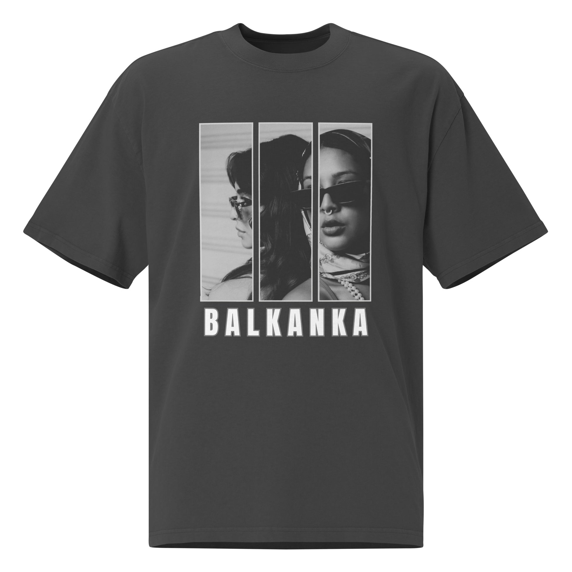 Oversized faded t-shirt women - Balkanka - NASHE