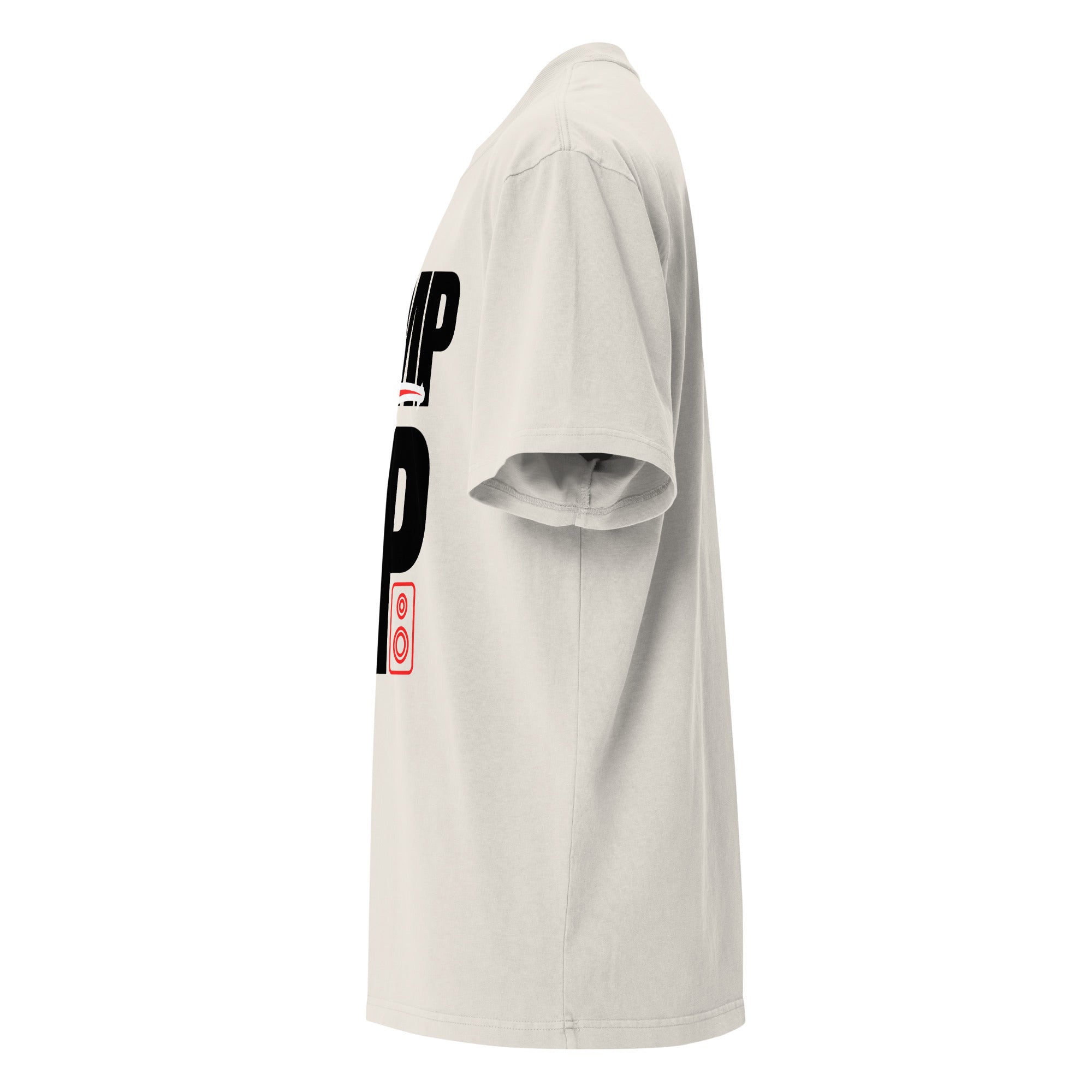 Oversized unisex faded t-shirt - Pump it up – with purpose. - NASHE