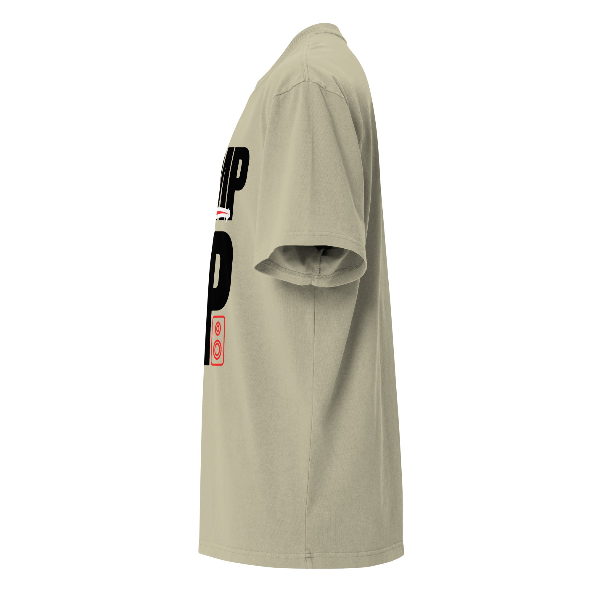 Oversized unisex faded t-shirt - Pump it up – with purpose. - NASHE