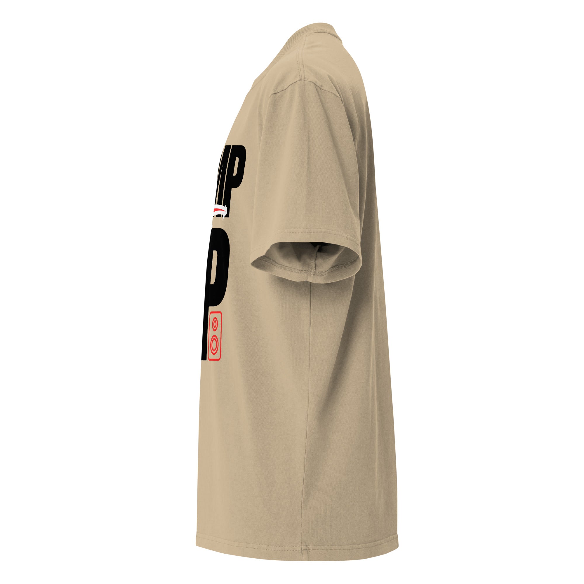 Oversized unisex faded t-shirt - Pump it up – with purpose. - NASHE