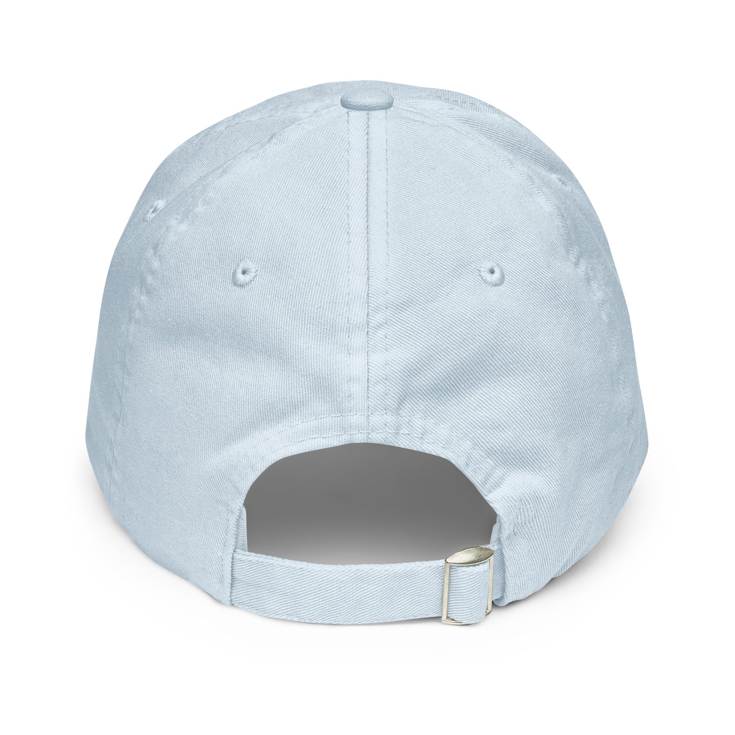 Pastel baseball hat women - Opusti se in blue, back view, NASHE Balkan cap