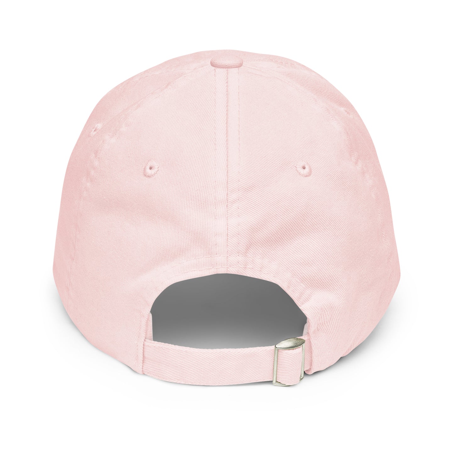 Pastel baseball hat - Lijek za srce in pastel pink, back view, NASHE Balkan cap