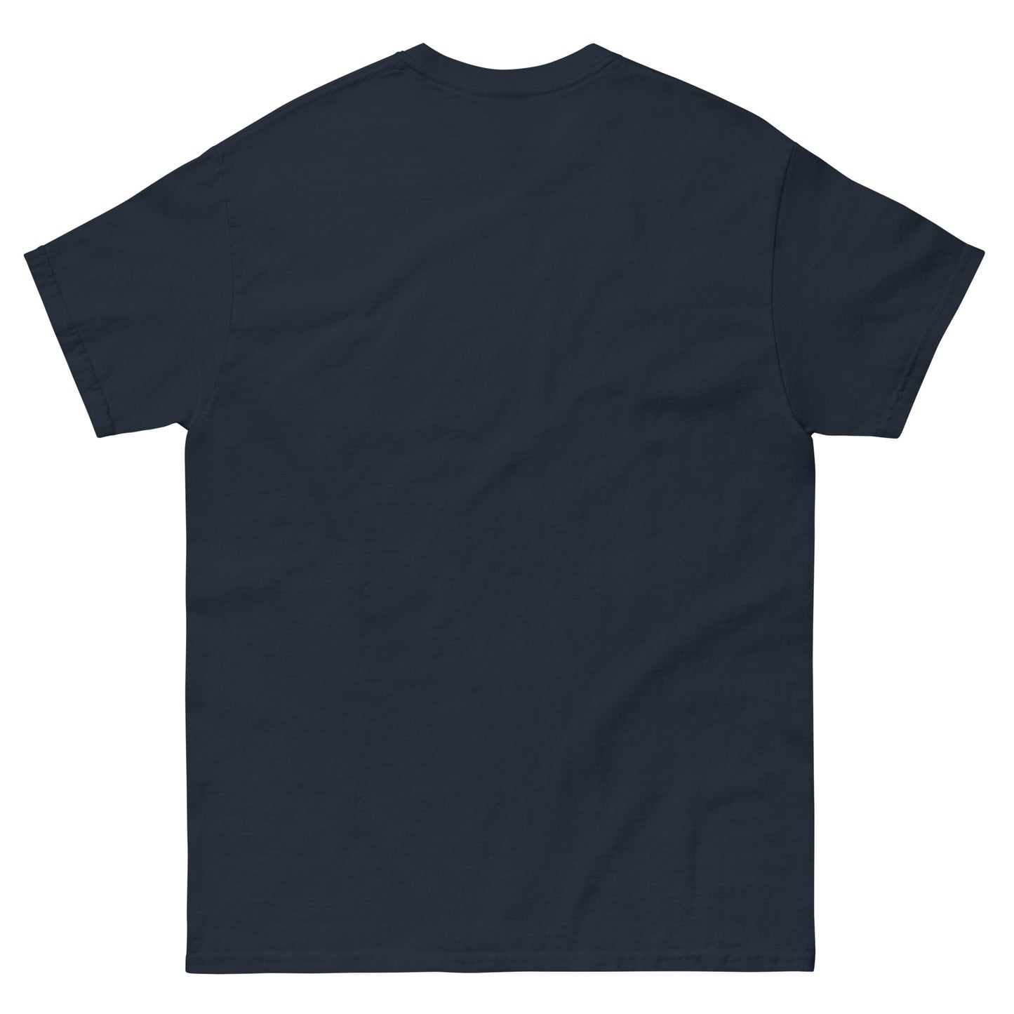 Unisex T-Shirt - NAŠI X WM EDITION '26 — CROATIA in navy, back view, NASHE Balkan T-shirt