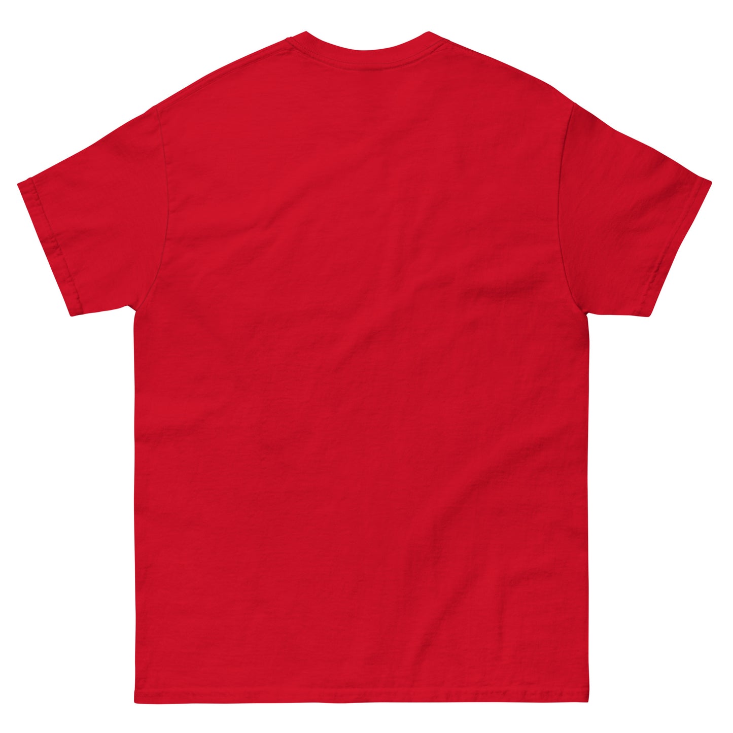 UNISEX T-SHIRT — NAŠI X WM EDITION '26 — CROATIA LEGENDS in red, back view, NASHE Balkan T-shirt