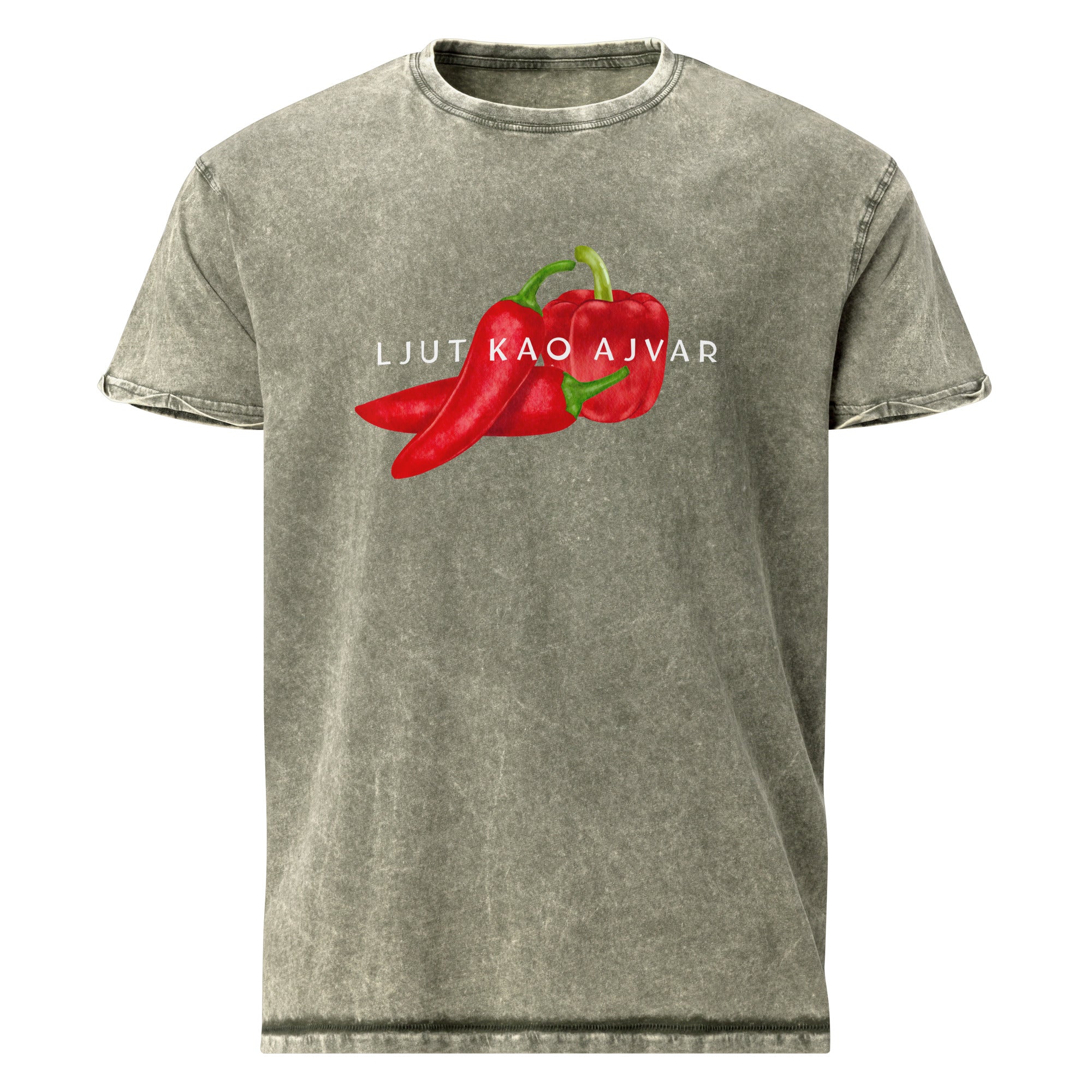 Denim T-Shirt Men - Ljut kao ajvar - NASHE