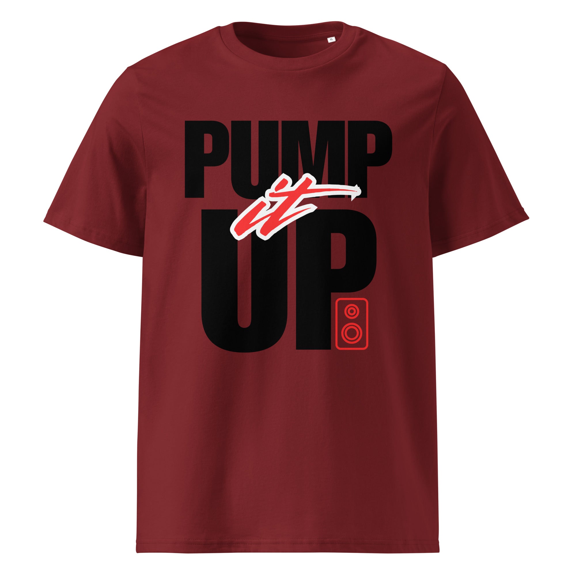 Unisex organic cotton t-shirt - Pump it up – with purpose - NASHE
