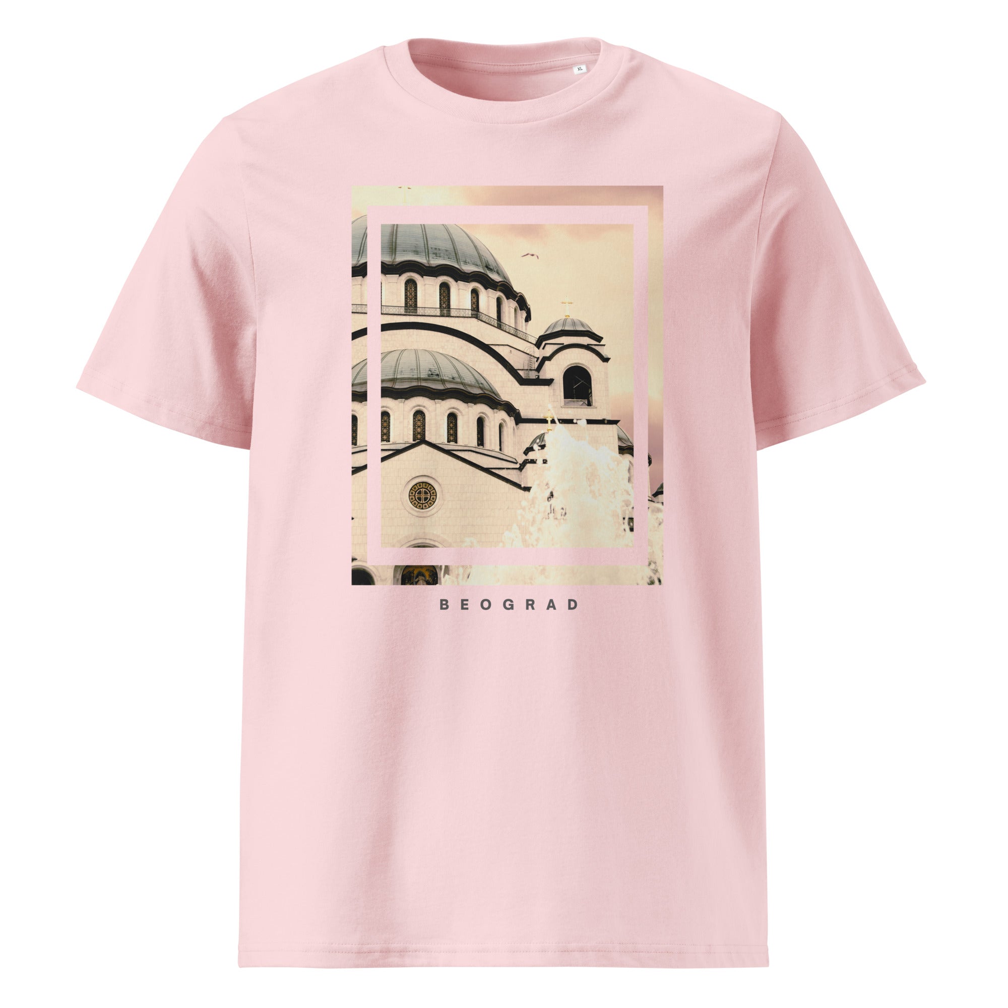 Unisex organic cotton t-shirt - Beograd - NASHE