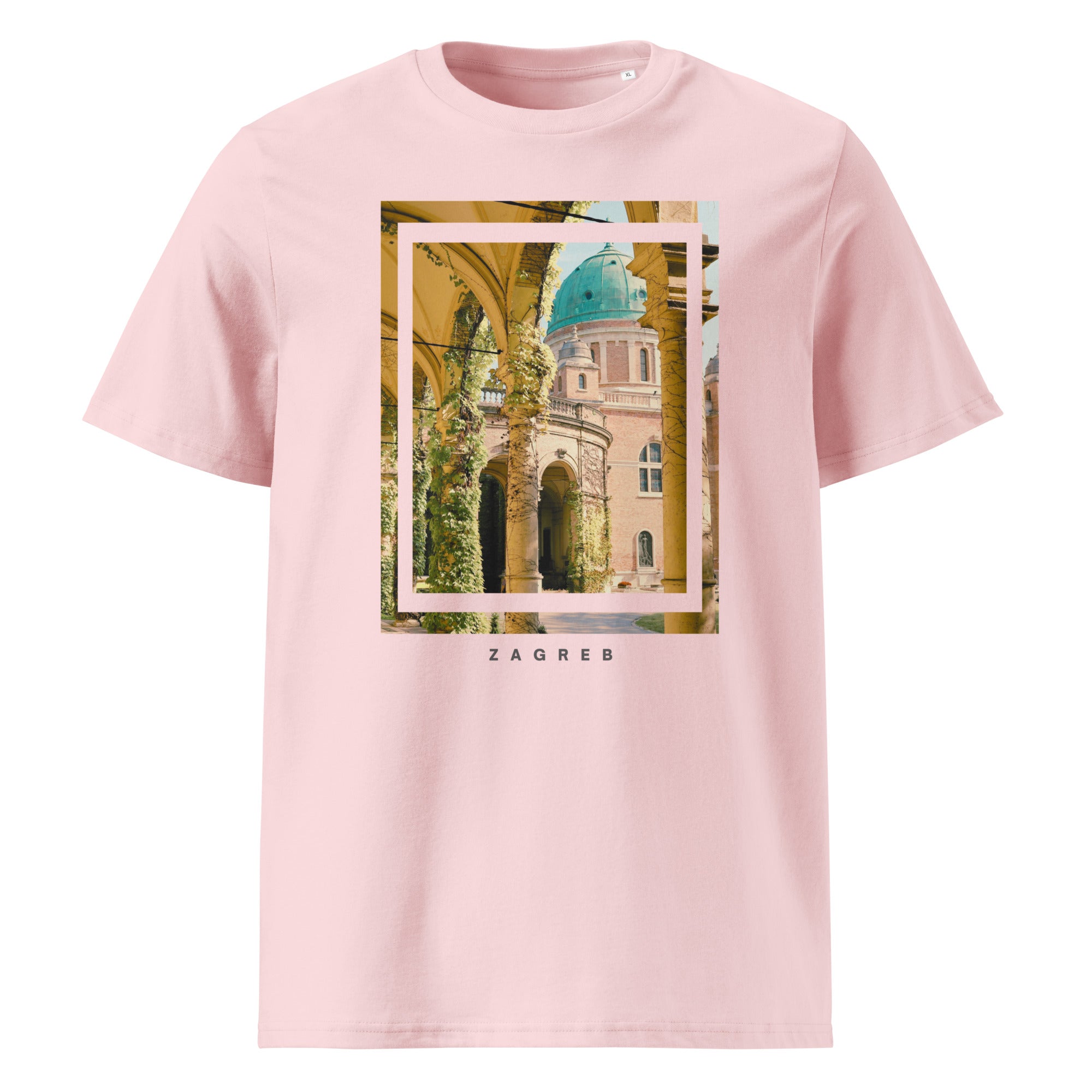 Unisex organic cotton t-shirt - Zagreb - NASHE