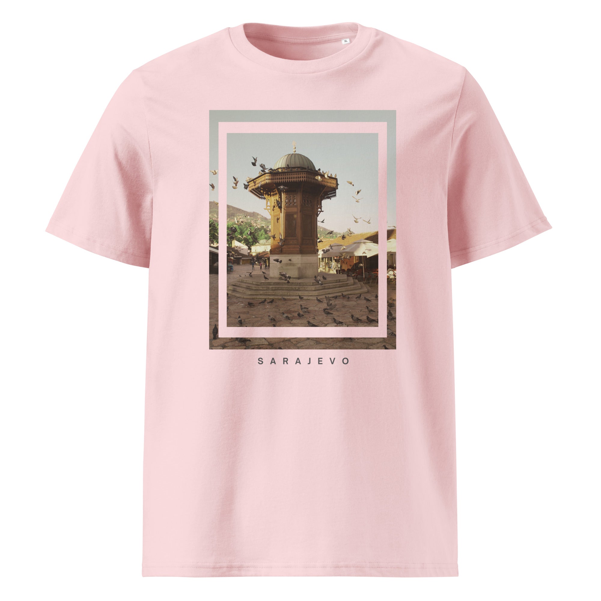 Unisex organic cotton t-shirt - Sarajevo - NASHE