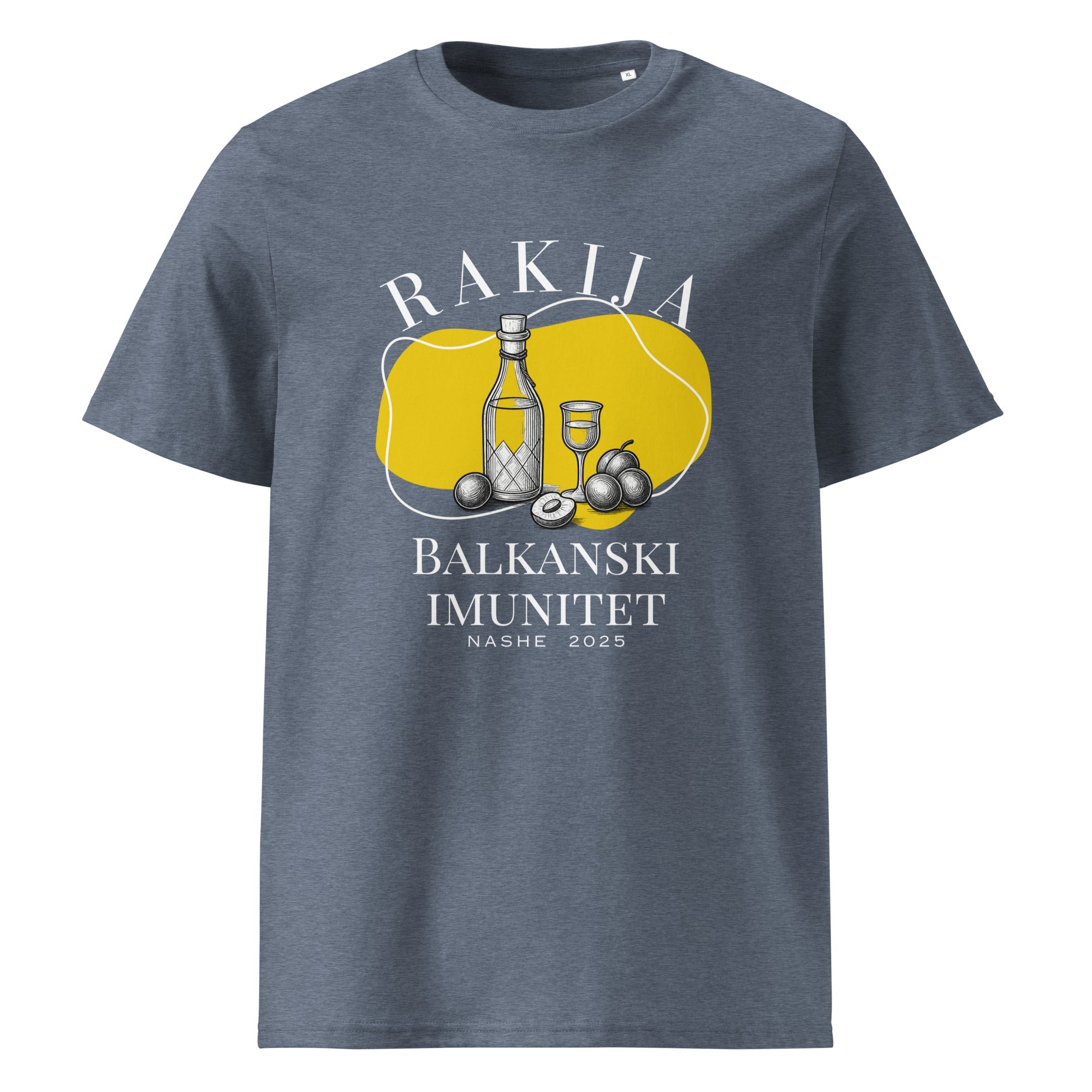 T-Shirt Men - Rakija Balkanski Imunitet - NASHE