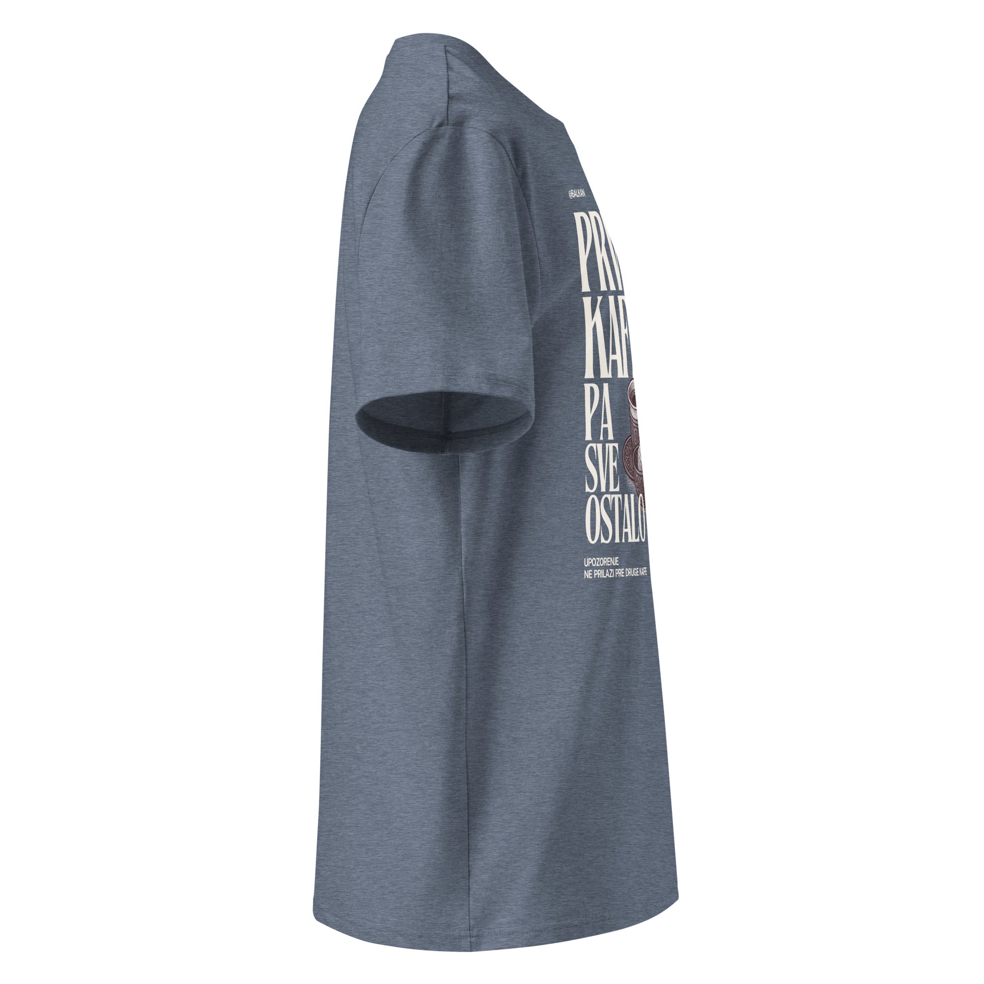 T-Shirt Men - Prvo kafa pa sve ostalo - NASHE