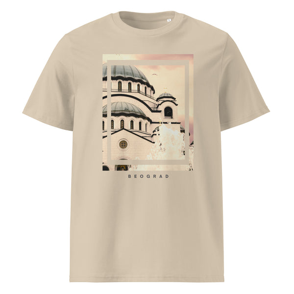 Unisex organic cotton t-shirt - Beograd - NASHE