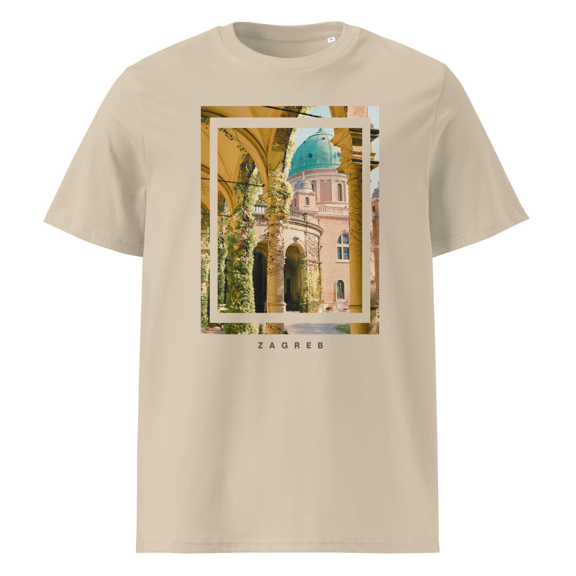 Unisex organic cotton t-shirt - Zagreb - NASHE
