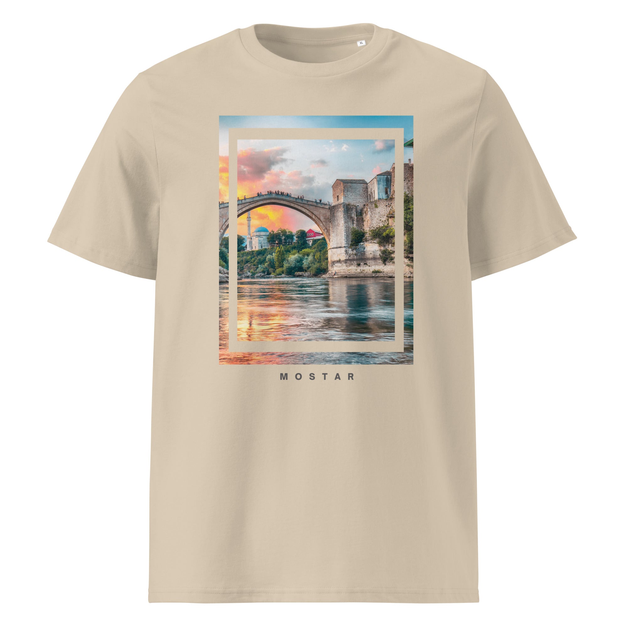 Unisex organic cotton t-shirt - Mostar - NASHE