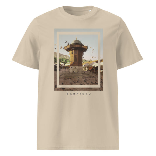 Unisex organic cotton t-shirt - Sarajevo - NASHE