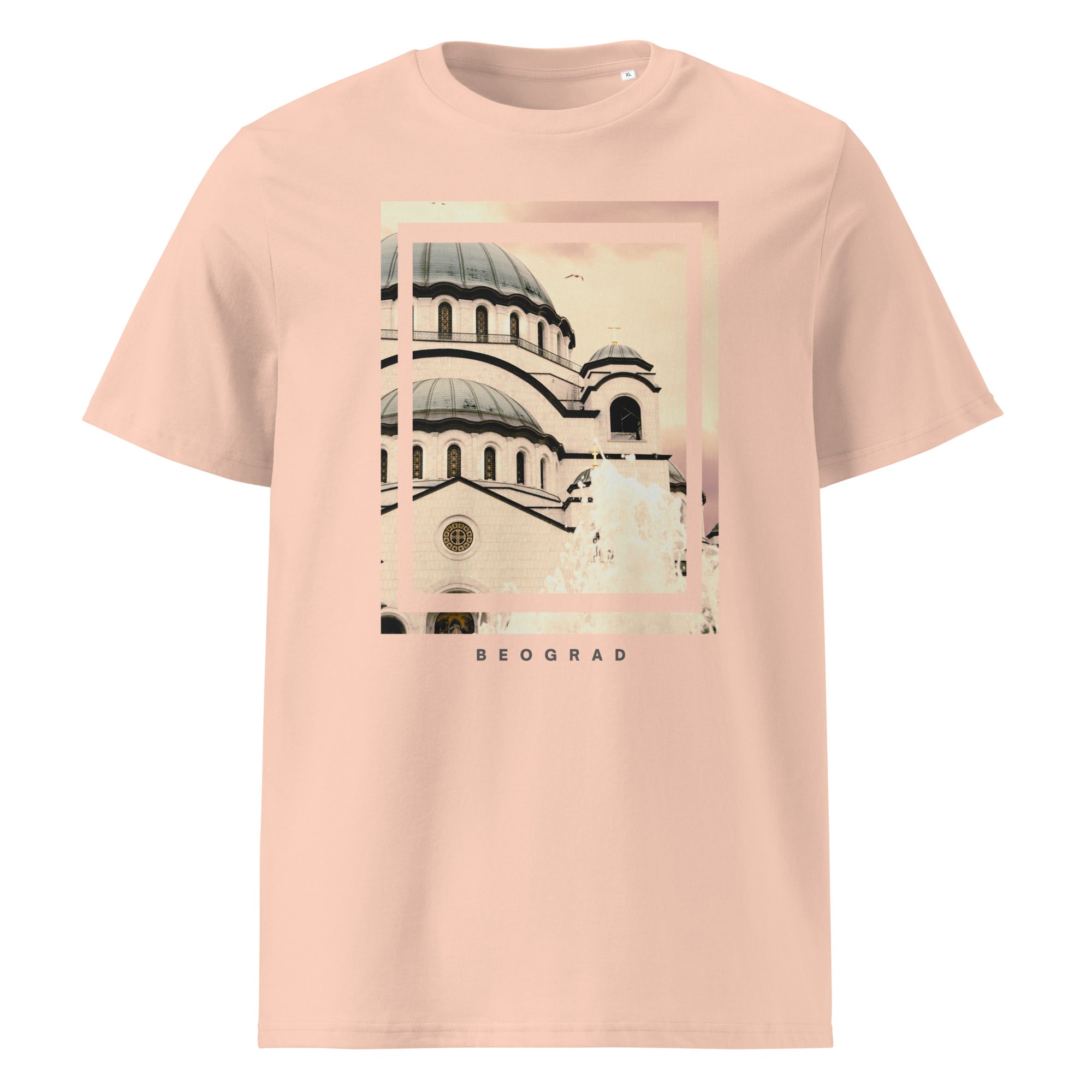 Unisex organic cotton t-shirt - Beograd - NASHE