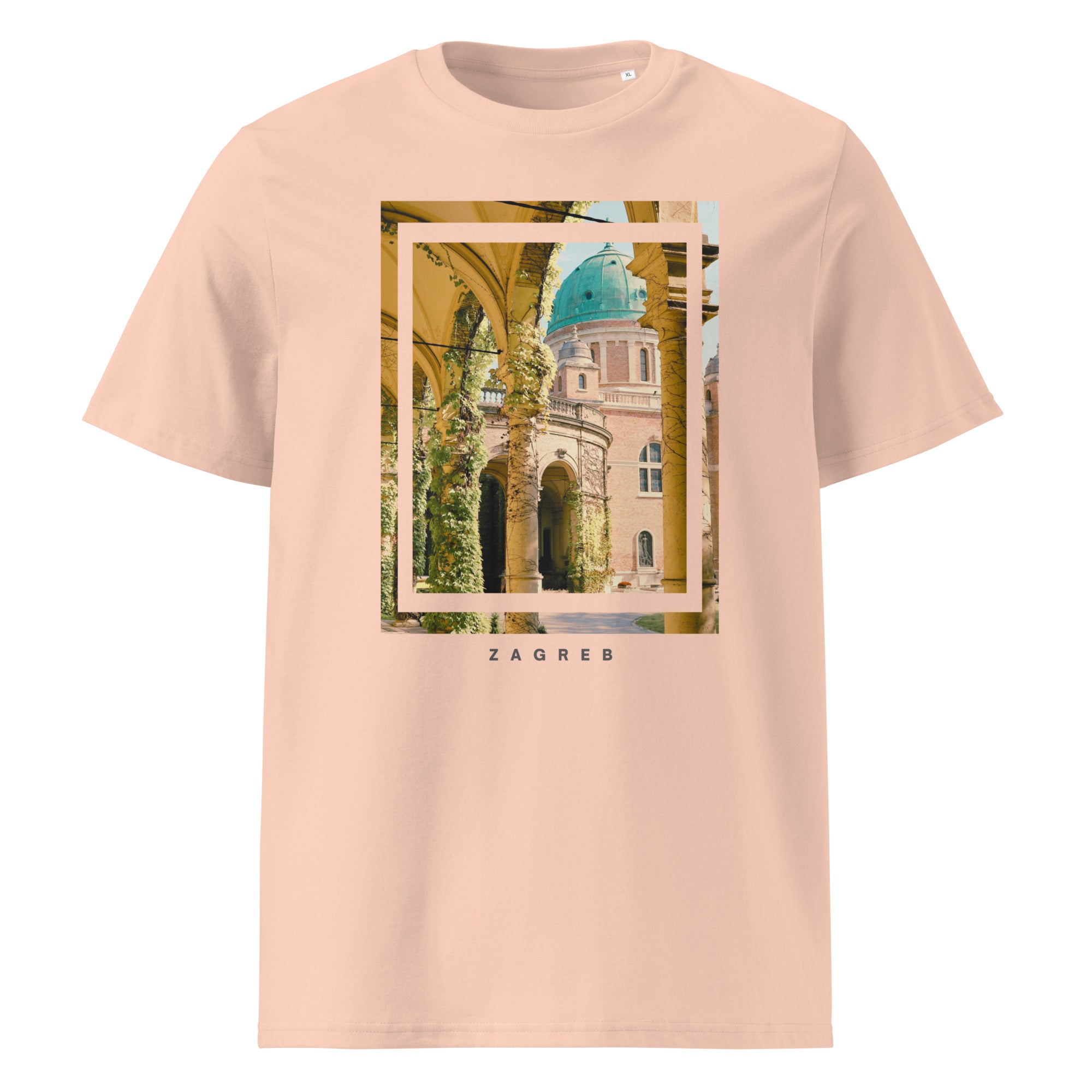 Unisex organic cotton t-shirt - Zagreb - NASHE