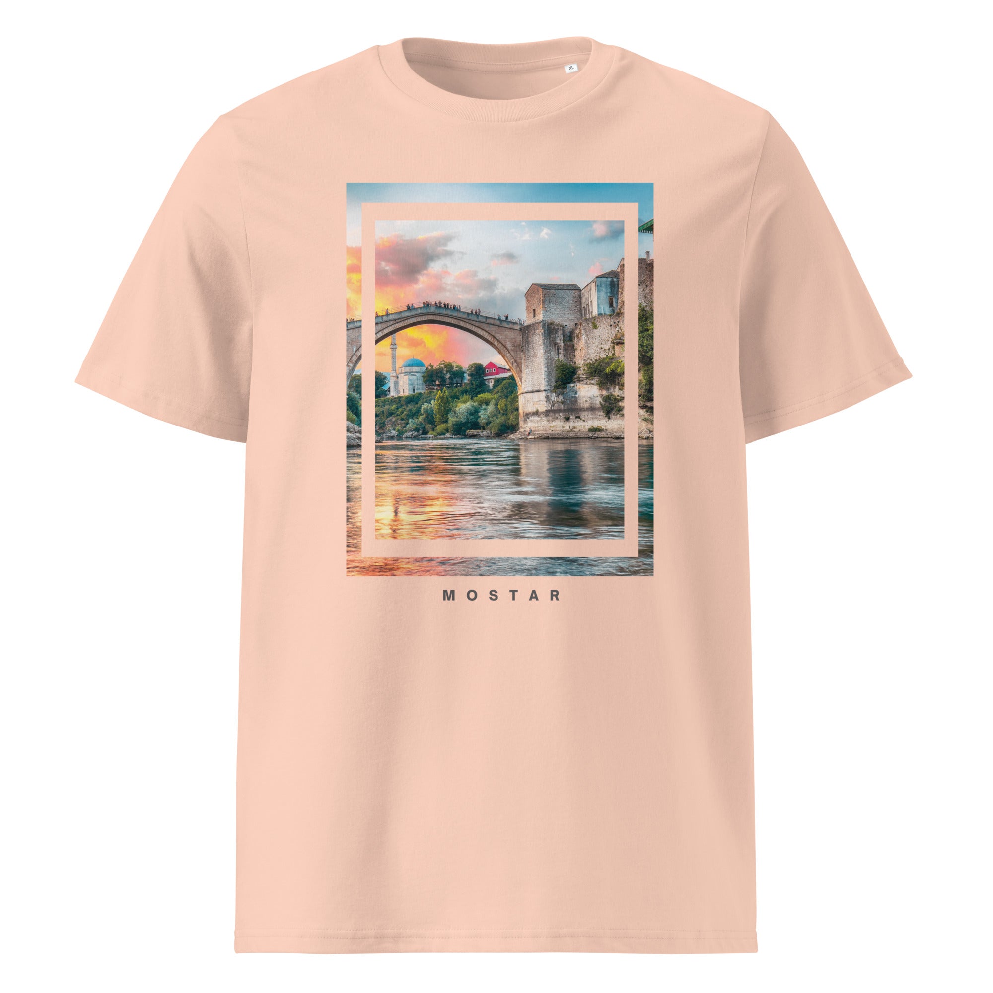 Unisex organic cotton t-shirt - Mostar - NASHE