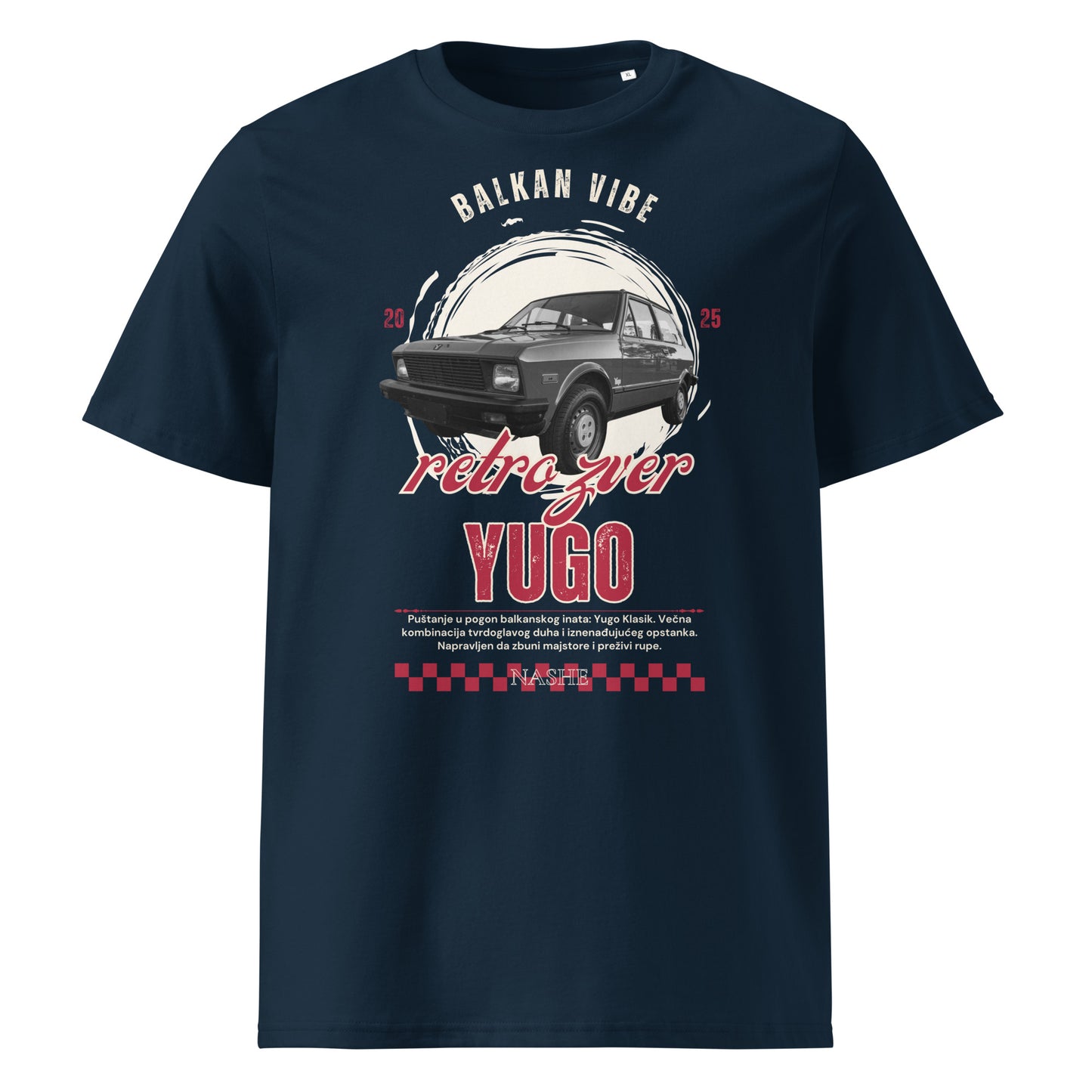 T-Shirt Men - Yugo retro zver - NASHE