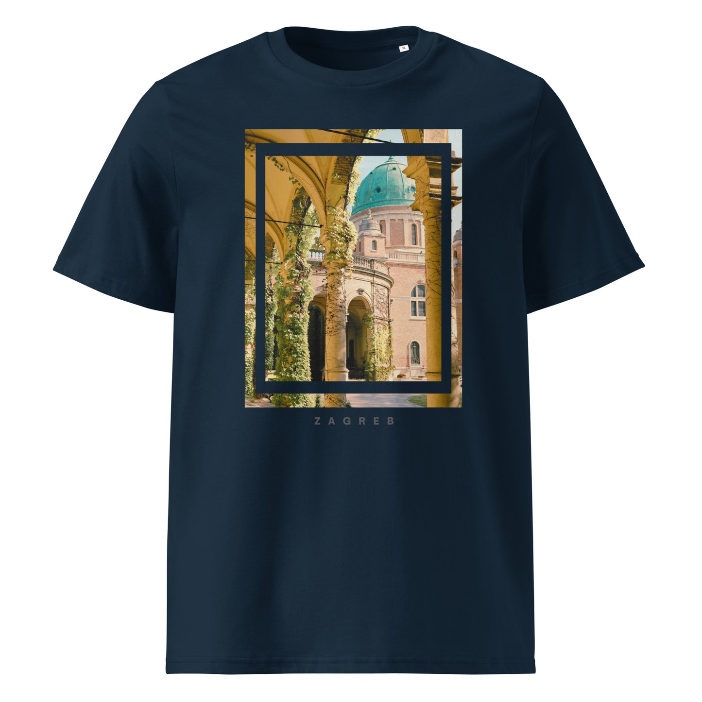 Unisex organic cotton t-shirt - Zagreb - NASHE