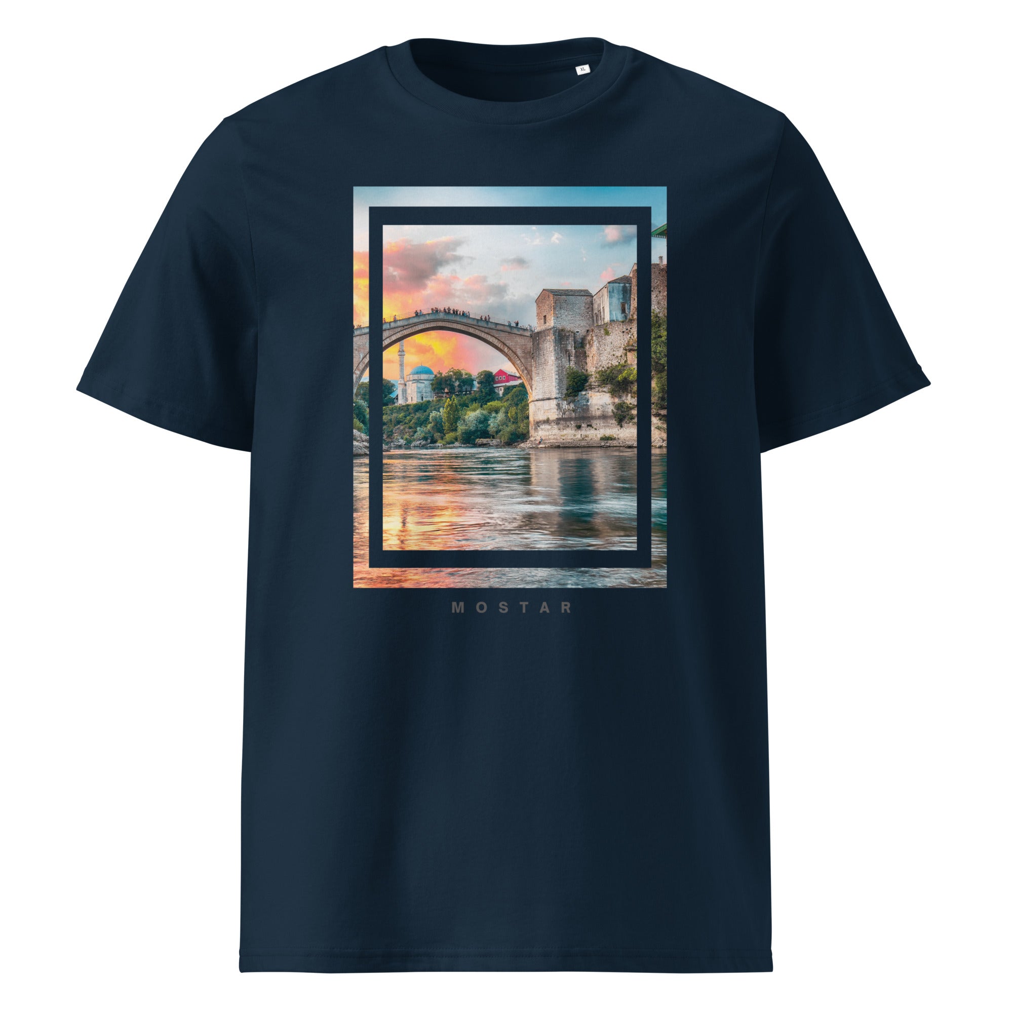 Unisex organic cotton t-shirt - Mostar - NASHE