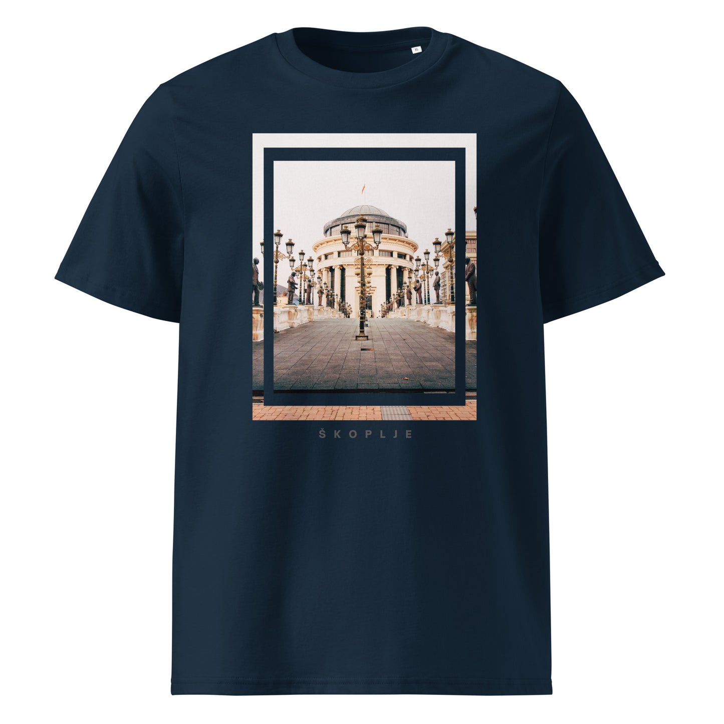 Unisex organic cotton t-shirt - Skoplje - NASHE