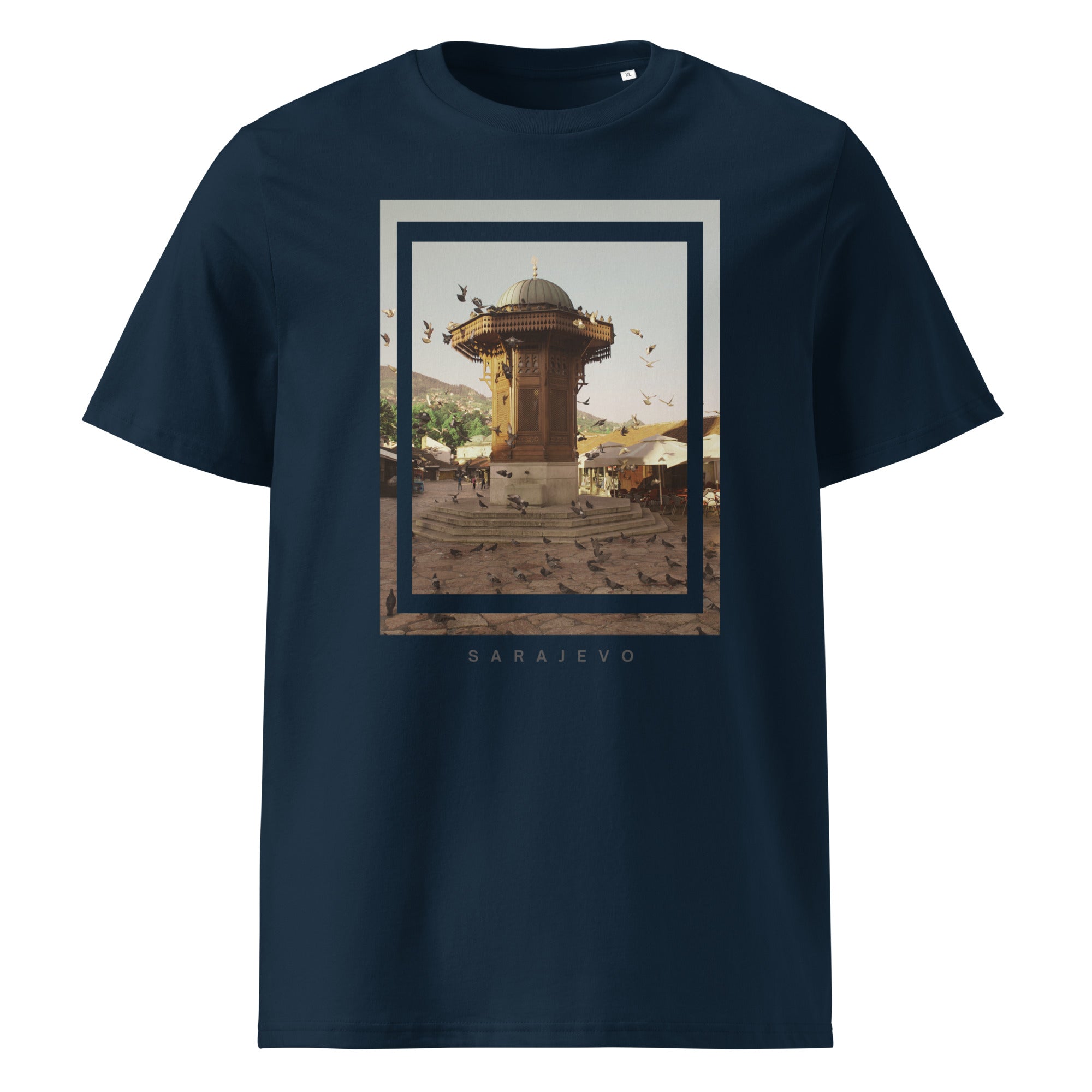 Unisex organic cotton t-shirt - Sarajevo - NASHE