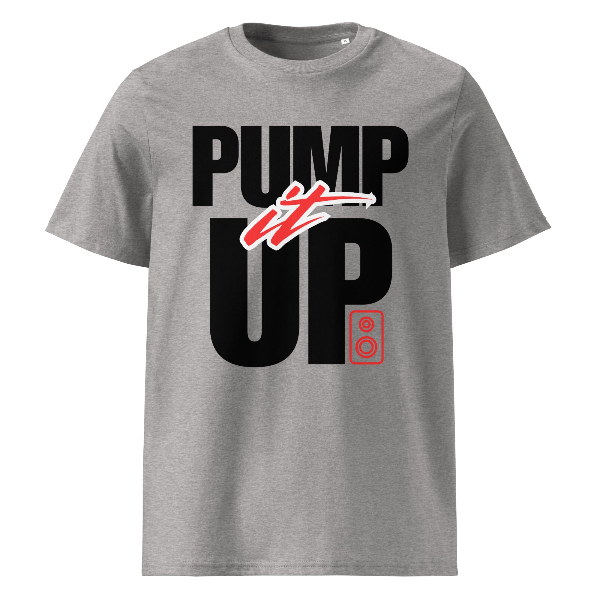 Unisex organic cotton t-shirt - Pump it up – with purpose - NASHE