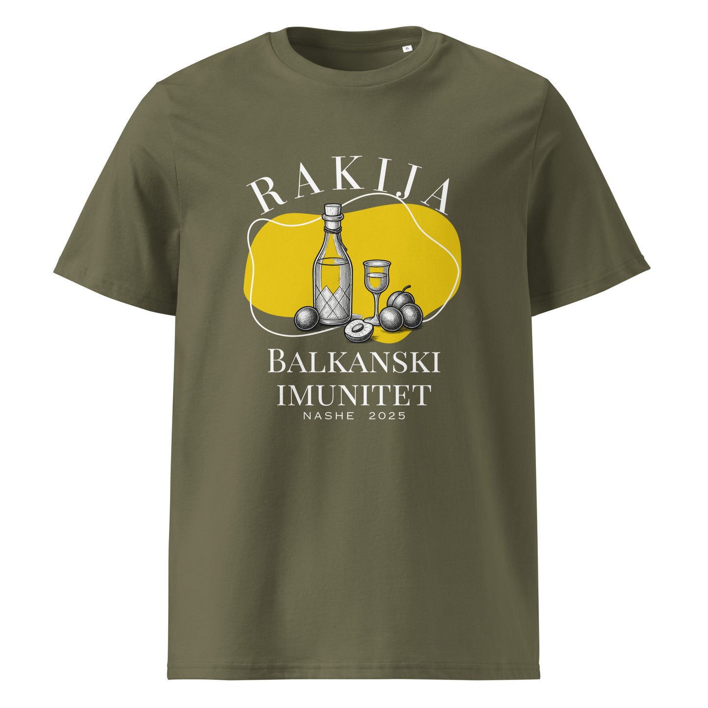 T-Shirt Men - Rakija Balkanski Imunitet - NASHE