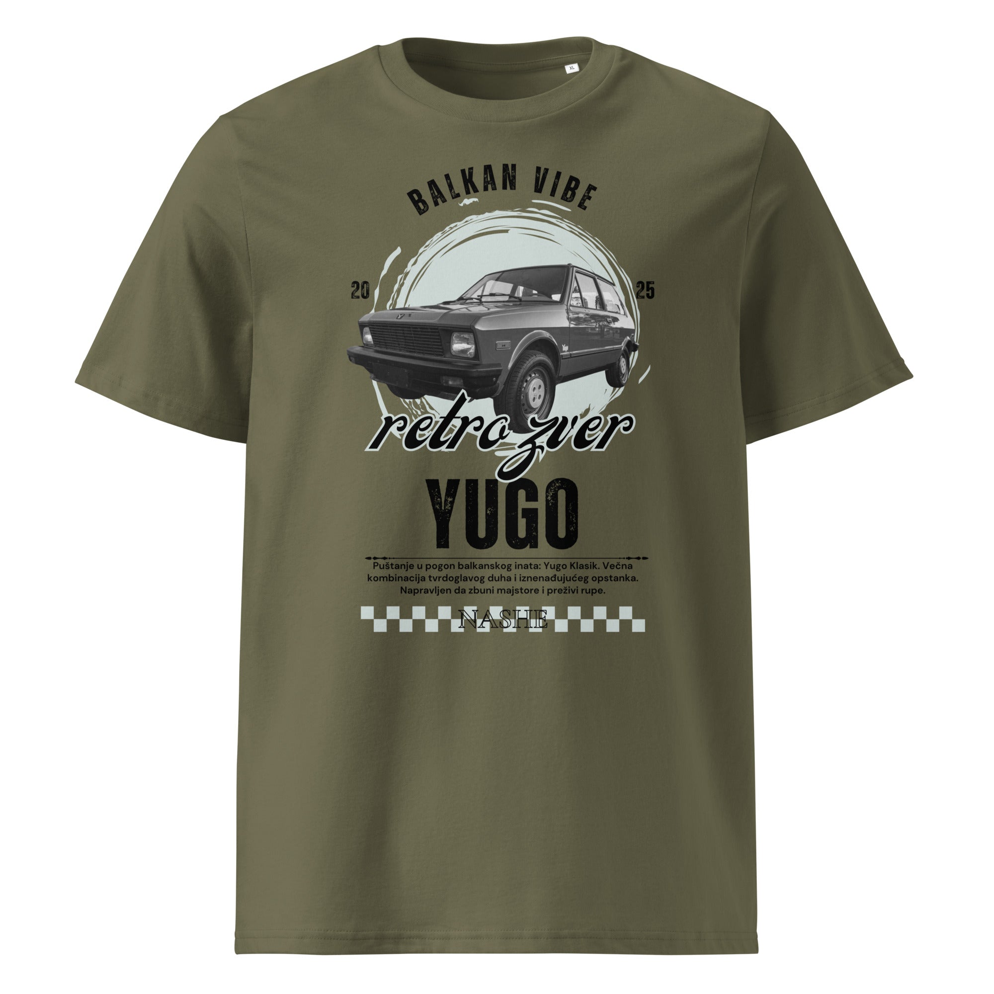 T-Shirt Men - Yugo retro zver - NASHE