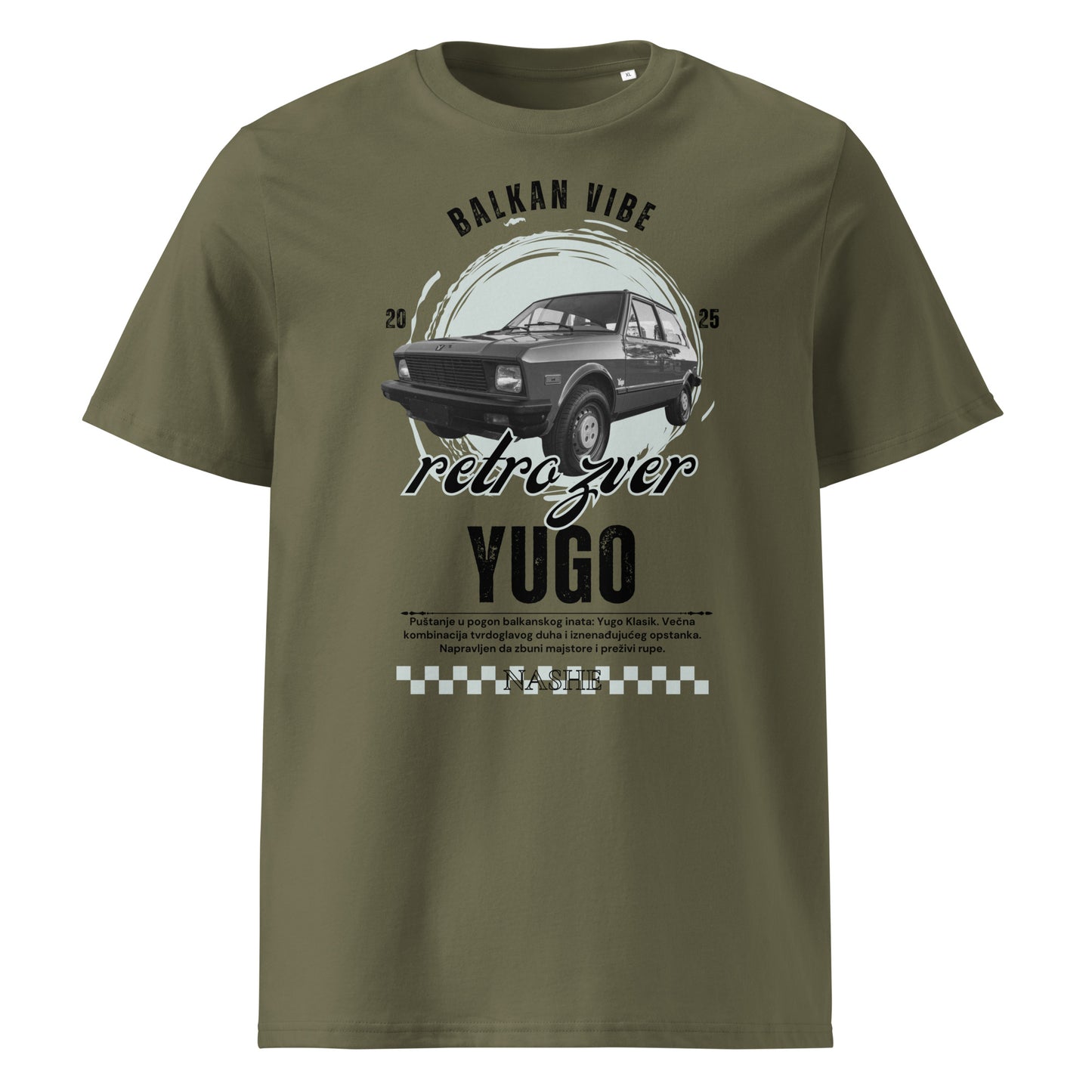 T-Shirt Men - Yugo retro zver - NASHE