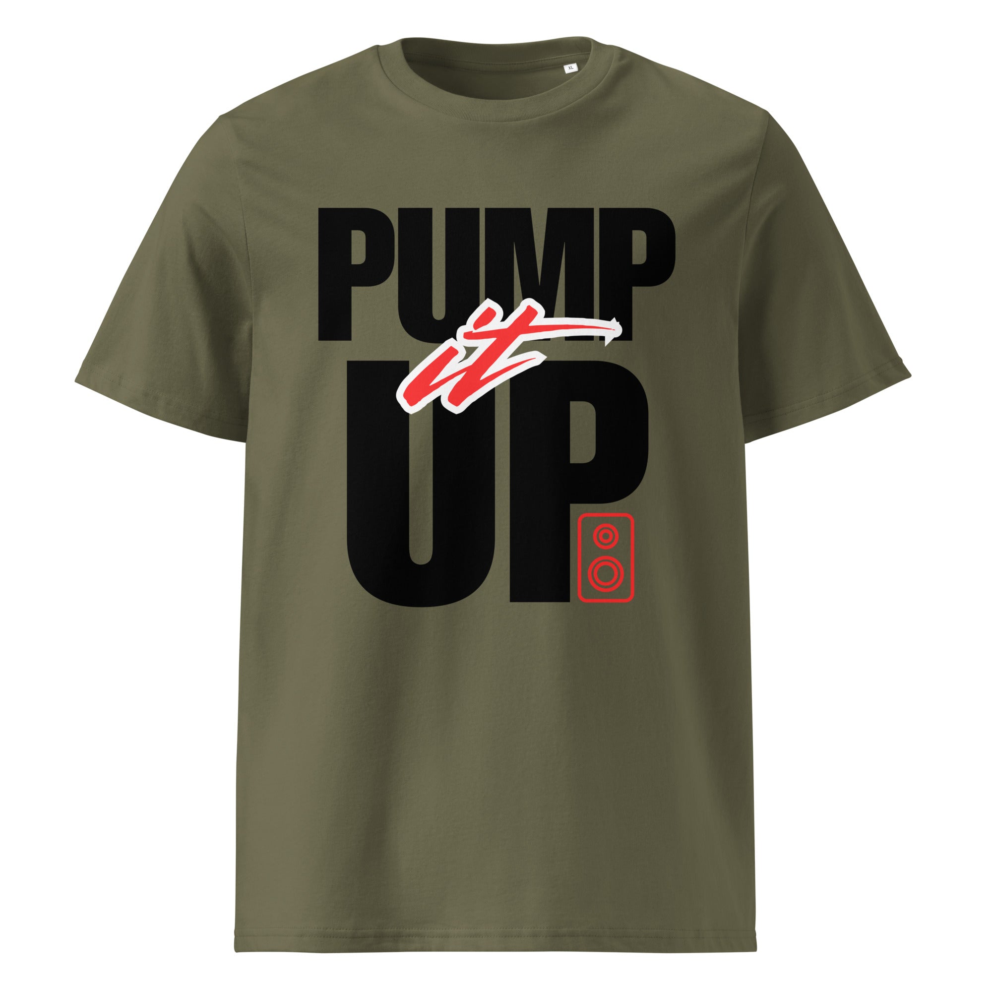 Unisex organic cotton t-shirt - Pump it up – with purpose - NASHE