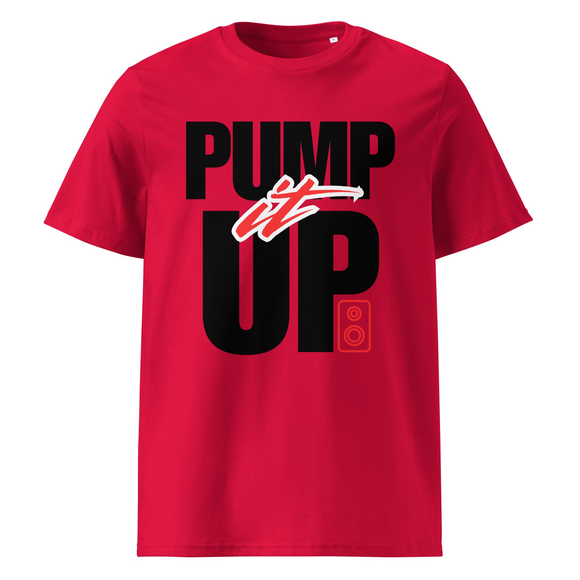Unisex organic cotton t-shirt - Pump it up – with purpose - NASHE