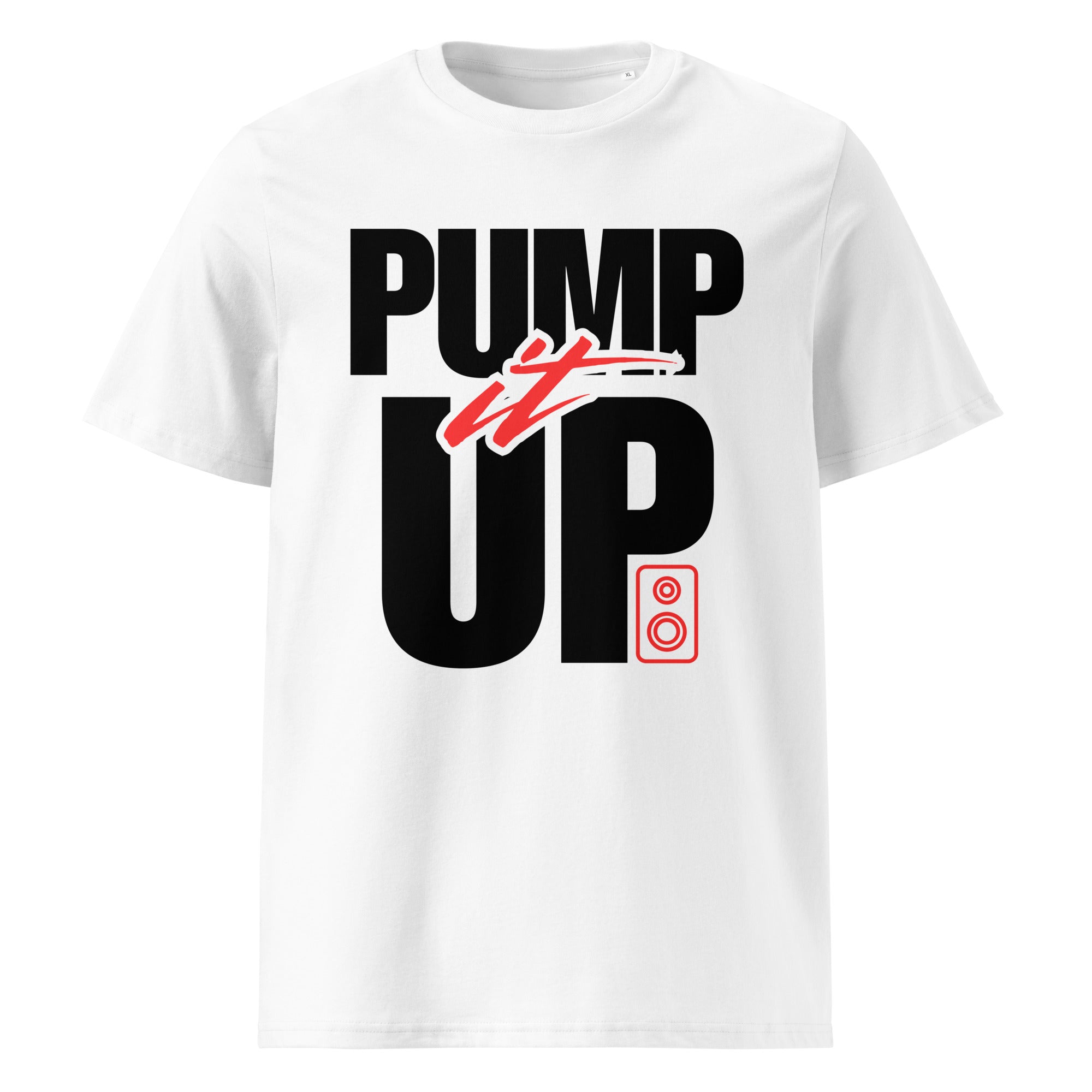 Unisex organic cotton t-shirt - Pump it up – with purpose - NASHE