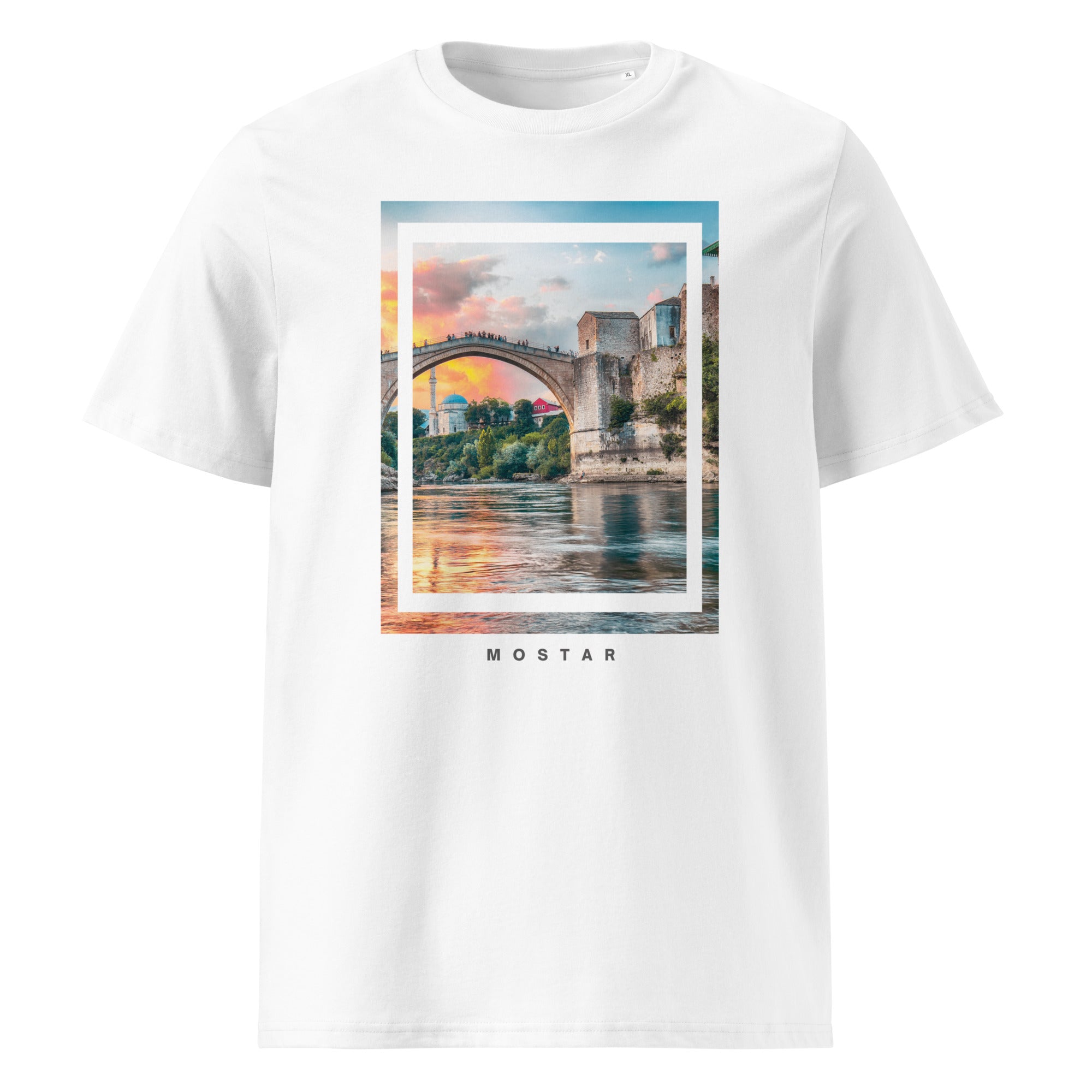 Unisex organic cotton t-shirt - Mostar - NASHE