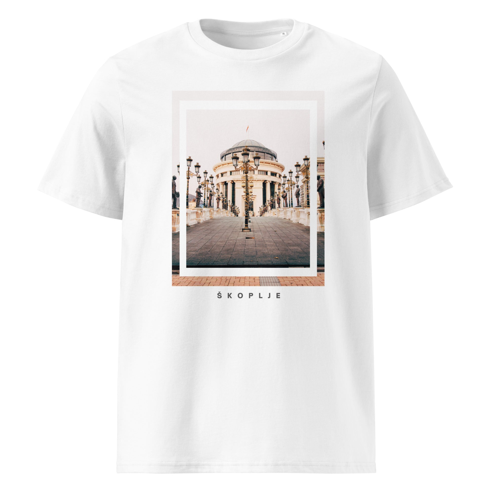 Unisex organic cotton t-shirt - Skoplje - NASHE
