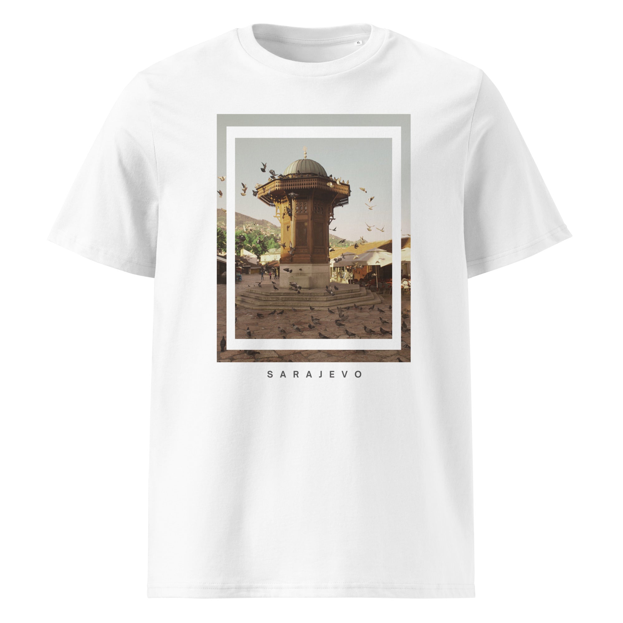 Unisex organic cotton t-shirt - Sarajevo - NASHE