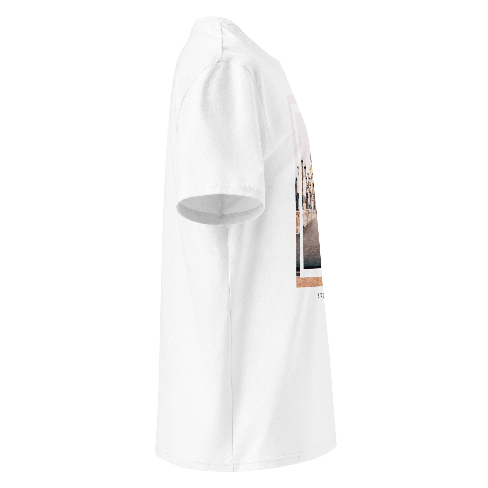 Unisex organic cotton t-shirt - Skoplje - NASHE