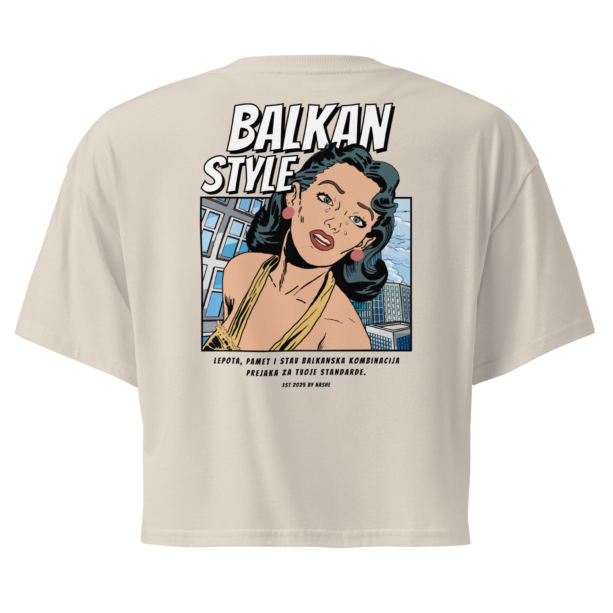 Women’s crop top - strong women - NASHE